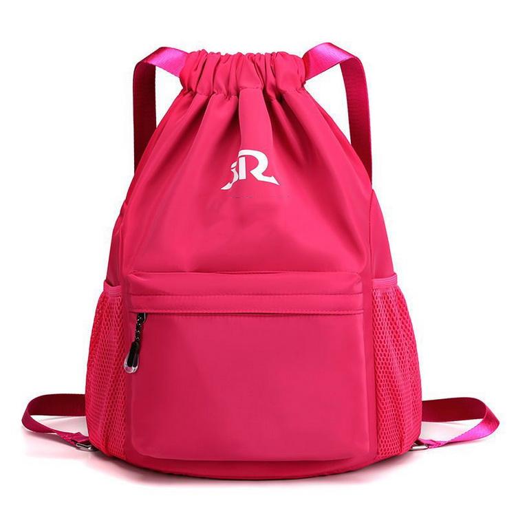 Venda imperdível mochila colorida personalizada com cordão sacos de cordão ao ar livre mochila de poeira à prova dwaterproof água